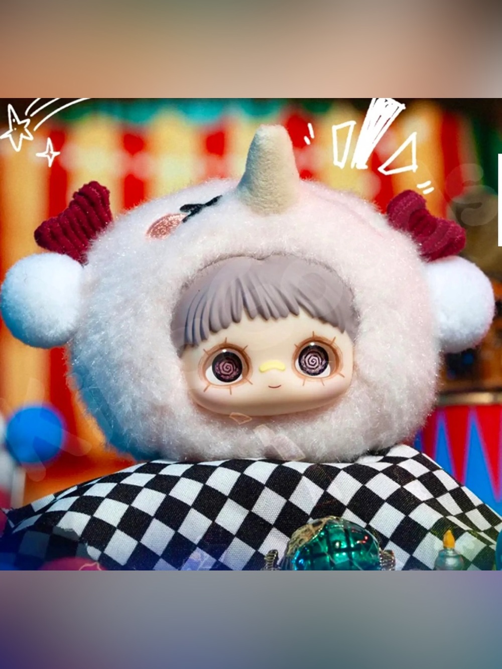 Maymei Crazy Circus Confirmed Carpet Sprite Plush‎ Pendant